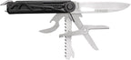 Gerber Gear Armbar Scout 7-in-1 Multi-tool - 2.5" Plain Edge Blade, Hammer, Scissor, Saw - EDC Gear and Equipment - Onyx