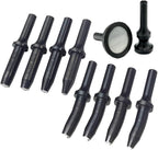 Wicks Aircraft 2X Deluxe Rivet Gun Set, Includes: 2X Rivet Gun, 4 Bucking Bars, 10 Rivet Sets, and Air Tool Oil.