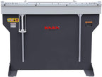 KAKA INDUSTRIAL Magnetic Sheet Metal Brake,48-Inch Electro Metal Brake Bender, 6-Ton 16-Gauge Box and Pan Brake, 220V Single Phase with Foot Pedal Control Siding Brake, Includes Clamp Bars EB-4816B