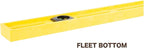 Mayes 10100 Polystyrene 3 Foot Level, 36 Inch Level Made in the USA, Contractor, Plumber, and Carpenter Tools, Impact Resistant Frame, Three Vials, Accurate to .001 Inch, Won’t Scratch Work Surfaces