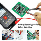 KAIWEETS 23PCS Multimeter Test Leads Kit with Replaceable Precision Probes Set and Alligator Clips, Test Probes, Test Hook, Flexible Wires Professional Kit General Use for Digital Electrical Testing