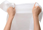 1.2 Gallon Compostable Trash Bags, Small Trash Bags for bathroom office kitchen, Strong Small Garbage Bags fit 4.5-5 Liter Trash Can,1 Gallon-1.5 Gallon,White Compost Bags