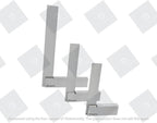 A.D. International Steel Machinist Try Square DIY General Woodworking clamp Workshop Machine Tools (Set of 3 Sizes)