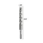 CSOOM SDS Plus Rotary Hammer Drill Bit 3/4"x8.27", Professional Concrete Drill Bit for Concrete, Brick, Stone and Cement Walls