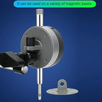 Electronic Digital Dial Indicator Gage Gauge Inch/Metric Conversion 0-0.5 Inch/12.7 mm 0.00005 Inch/0.001mm