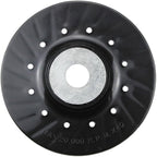 BHA Angle Grinder Ribbed Backing Pad for Resin Fiber Disc, 4.5" x 5/8"-11