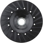 BHA Angle Grinder Ribbed Backing Pad for Resin Fiber Disc, 4.5" x 5/8"-11