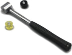 BOOSDEN Double-Faced Soft Hammer Mallet, Rubber Hammer, Soft Hammer for Home Decoration Installation Hand Tool, 25mm