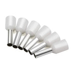 XHF 1000 PCS AWG 16/1.5mm² Wire Ferrules Insulated Copper Crimp Connectors, Crimp Pin Cord End Terminals White