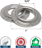 Benchmark Abrasives 3/4"- 1" Adapter Buffing Wheel Flange Adapter for Bench Grinder Arbor Washer, for Polishing Finishing Rust Paint Removal (Set of 2)(3/4"- 1")