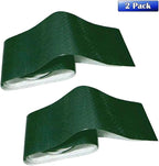 Heavy Duty Tarp Waterproof Poly Repair Tape, UV Resistant, Strong Adhesive Weatherproof Patch Kit, Repairs Holes, Patches, Rips, Tears, Frayed Edges in Tarps, Tents, 2 Pack, Green