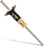 Wheel Marking Gauge, Aluminum Alloy Scriber Woodworking Mortise Parallel Scribing Tool Dovetail Scribing Gauge for Woodworking Projects, 0.2 Mm Precision, Rollable Blade