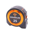 25 FT Tape Measure - Retractable Measuring Tape - Oversized & Double-Sided Print - Blade Lock, Finger Brake - Nylon Coating, 10' Stand-Out - 13' Reach / 1-1/16" Blade - 2 Pack