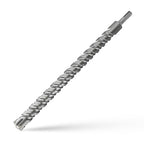 CSOOM SDS Plus Rotary Hammer Drill Bit 7/8"x18.11", Professional Concrete Drill Bit for Concrete, Brick, Stone and Cement Walls