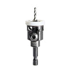 Amana Tool - (55293) Carbide Tipped 82° Countersink with Adjustable Low Friction Depth Stop, 3/8 Dia x 7/64 Drill Dia x 1/4 In