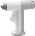HOTO Cordless Hot Glue Gun, 30s Fast Preheating, Dual Anti-Scald & Anti-Drip Nozzle, Smart Power-Off, 2000mAh USB-C Rechargeable, 10 Mini Glue Sticks for Crafts, DIY Arts, Home Repairs