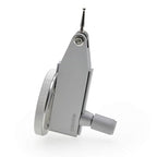 0.0005" Dial Indicator Brass Test Indicator with 7 Jewels Bearings Accuracy 0.0004 Big Face Imperial Dial Indicator for Machinist Engineer Inspection Measurement (Model 201-0066)