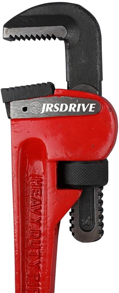 1 Piece Pipe Wrench 12 inch Heavy Duty Adjustable Plumbing Wrench Construction & Heavy-Duty Applications for Industrial & Professional Use E-2049