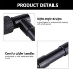 Right Angle Drill 90 Degrees Drilling Extension Chuck 8mm Shaft Electric Drill Extension Tool for Tight Corner Workspace