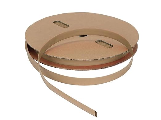 Kable Kontrol Heat Shrink Tubing - 3/4” Inch - 100' Ft Long, Brown Polyolefin - 2:1 Industrial Shrink Tube & Cable Sleeve for Electrical Wire Insulation - Rated for 600 V