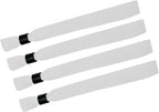 100 Pack Wrist Bands|White Wristbands for Events|Wristbands for Concerts Festival Admission Party|13.78” x 0.59”