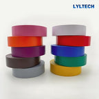 Electrical Tape Matte Rainbow 10 Colors Pack 3/4-Inch by 60 Feet, Waterproof,Strong Adhesive, Durable, Easy-Wrap