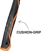Klein Tools H80920S Smooth Face Framing Hammer with Straight Claw, 20-Ounce Forged Steel, Magnetic Nail Puller, and Extra-Large Squared Strike Face