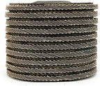 BHA Grinding and Sanding Flap Discs T27, 4-1/2" x 7/8", 80 Grit - 10 Pack