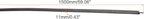 MECCANIXITY Spring Tube Bender OD 11mm/0.43" Steel Spring Pipe Bending Tubes 1500mm/59.06" Long for 3/8" PVC Pipe(ID 12mm) in Home Renovations,Electrician Wiring Bending Pipe(insert-pipe use)