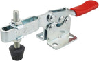 Toggle Clamp 4 Pack 201-B Style Quick Release Toggle Latch Hold Down Clamp Antiskid Red Horizontal Clamp 360Lbs Holding Capacity Quick Release Woodworking Tool