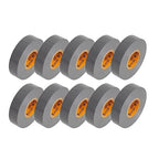 GTSE Gray Electrical Tape, 10 Rolls – Waterproof, Industrial Grade Vinyl, 3/4 in x 66ft– Strong Self-Adhesive Grey PVC Electric Tape for Wire Insulation, 7 Mil, 600V – UL/CSA Listed