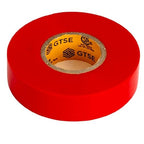 GTSE Red Electrical Tape, 3-Pack – Waterproof, Industrial Grade Vinyl, 3/4 in x 66ft– Strong Self-Adhesive PVC Electric Tape for Wire Insulation, 7 Mil, 600V – UL/CSA Listed