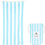 Dock & Bay Beach Towel - Quick Dry, Sand Free - Compact, Lightweight - 100% Recycled - Includes Bag - Set of 4 - Pastel Pic N Mix, Large (160x90cm, 63x35)