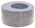 Benchmark Abrasives 5 Inch Sanding Discs Resin Fiber Zirconia Grinding Disc for Grinding, Stripping on Wood, Fiberglass, Steel, Metal, 7/8" Arbor Angle Grinder Sanding Disc, 25 Pack - 24 Grit