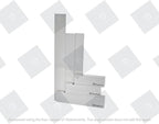 A.D. International Steel Machinist Try Square DIY General Woodworking clamp Workshop Machine Tools (Set of 3 Sizes)