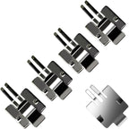 XBERSTAR AAA Battery Compartment Dual Leaf Springs Contact Piece for FLUKE 302+ 303 305 324 Clamp Meter Replacement Accessories (4PCS)