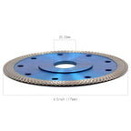 4.5 Inch 2Pcs/Box Super Thin Diamond Tile Blade Porcelain Saw Blade for Cutting Porcelain Tile Granite Marbles