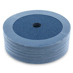 BHA Zirconia Resin Fiber Grinding and Sanding Discs, 7” x 7/8”, 80 Grit - 25 Pack