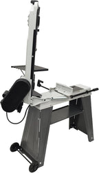 TECHTONGDA 1/2HP Metal Band Saw 420W Horizontal/Vertical Bandsaw, 110V Portable Cutting Machine, 3-Speed Blade, Vise Tilting 0-45º for Metal Wood Plastic