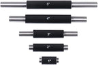 Accusize Industrial Tools 0-6 inch by 0.0001'' Ultra-Precision Outside Micrometers with Carbide Tips 6 Pc Set, Eg00-0906