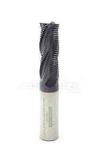 Accusize Industrial Tools 5/8'' Fine Tooth M42 8% Cobalt Tialn Roughing End Mill, 5/8'' Shk Dia, 1-5/8'' Flute Length, 3-3/4'' Oal, 4 Flute, 1104-0058