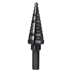 3/16 to 7/8 Inches M2 HSS Step Drill Bit for Metal, Plastic, Wood, Aluminum, Heavy Duty Unibit with Multi Hole Sizes