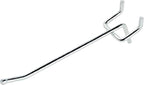Pegboard Hooks,50-Pack,4 Inch L Shape Small Galvanized Pegboard Hooks Suitable for 1/8 and 1/4 inch pegboard,Metal Pegboard Hooks for Garage,Office,Kitchen,Store