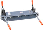 KAKA INDUSTRIAL Sheet Metal Brake, 24-Inch Metal Brake Bender, 18-Gauge Mild Steel Capacity, Heavy-Duty Metal Break, 0-135 Degrees Adjustable Siding Brake W-2418