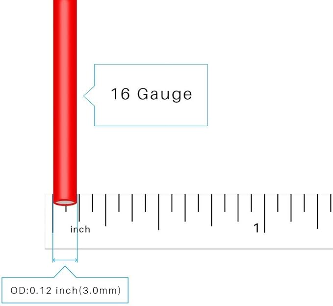 BNTECHGO 16 Gauge Silicone Wire Spool red 25ft and Black 25ft Flexible 16 AWG Stranded Tinned Copper Wire