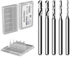 stedi Manual Pin Vises Hand Drill Bits, Tungsten Steel Micro Drill Bit Set