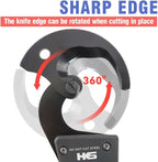 HKS Ratchet Cable Wire Cutter Heavy Duty for Cutting Electrical Aluminum Copper and Multi-core Cables up to 300mm² YEC-36D