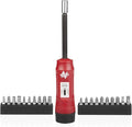 NEIKO 10573B 1/4” Torque Screwdriver Set, 20 Hex Bits, 10 to 50 In-Lbs, Long Shank Screwdriver Torque Wrench, Adjustable Inch-Pound Torque Screwdriver for HVAC and Gunsmiths