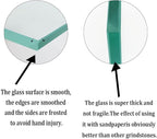 SCOTTCHEN Flat Glass Lapping Plate Sharpening System Dead Flat Float Plate Glass For Sharpening 5-1/8in W x 11-7/8in L x 8mm T -1pcs