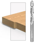 YONICO Solid Carbide Flush Trim Router Bit Spiral 1/4-Inch Up-Cut 1/4-Inch Shank 14121